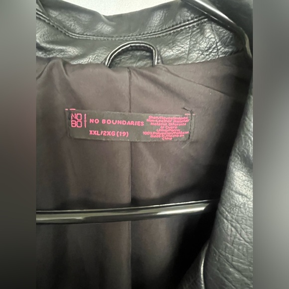 Faux Leather Moto Jacket - Picture 5 of 8